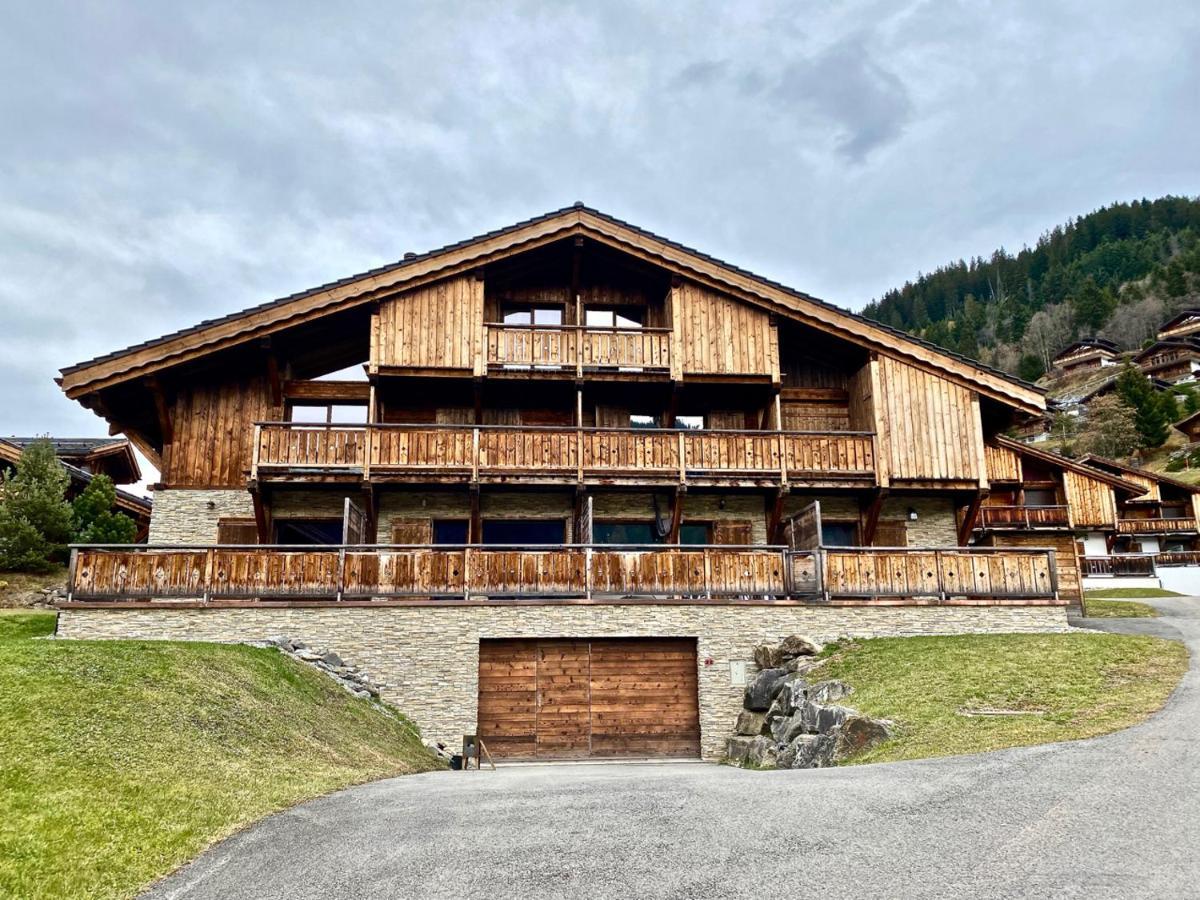 Villa Le Nid Du Corbeau Morgins Esterno foto